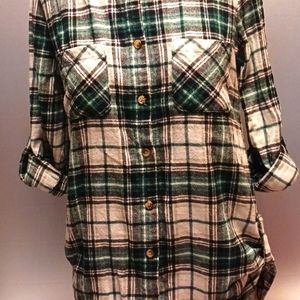 No Boundaries Flannel Shirt